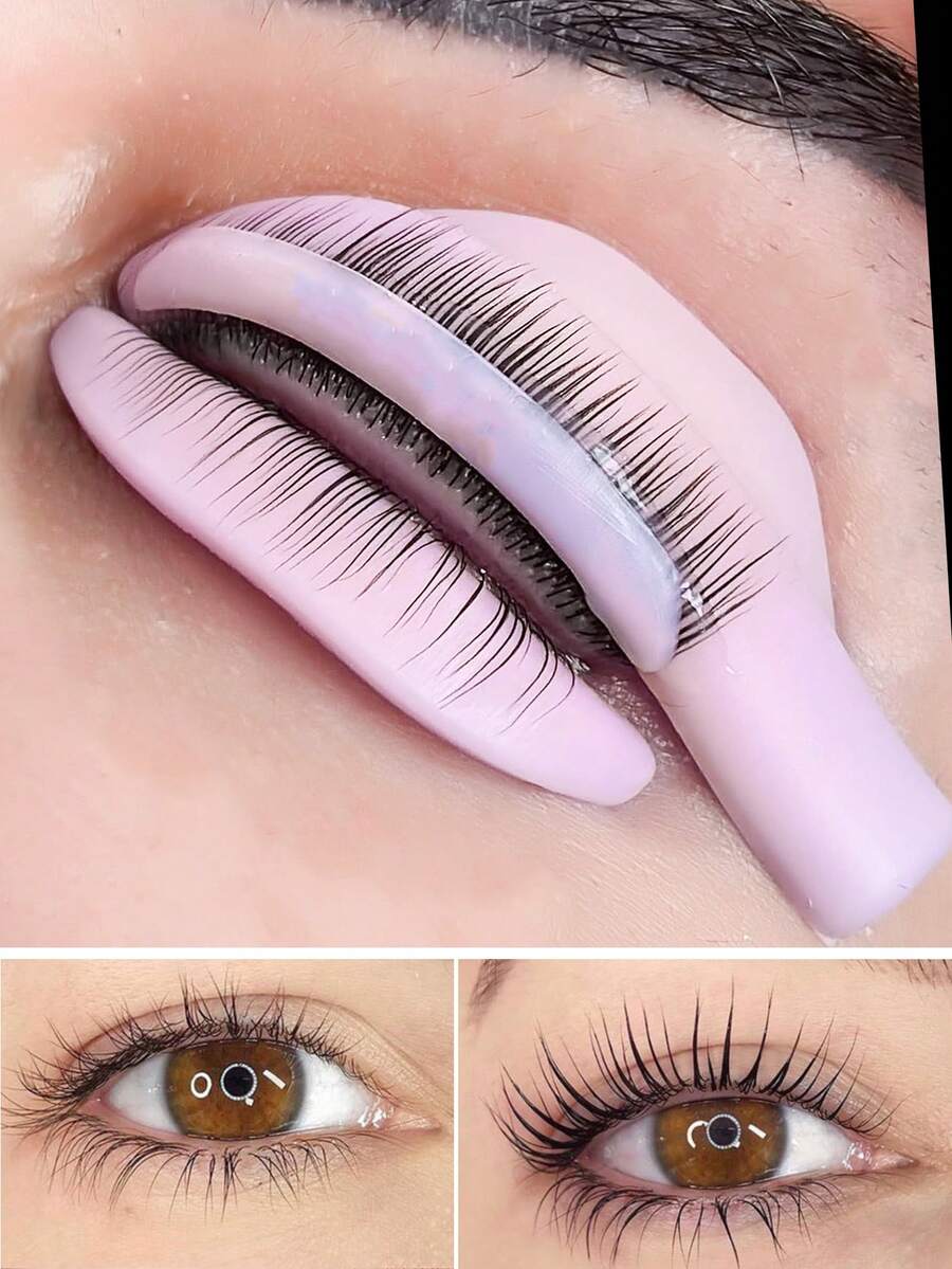 14Pcs 7 Sizes Lash Lift Rods,Lash Lift Shield For Eyelash Perming,Upper And Lower Lash Lift Pads For Salon And Home Use.
