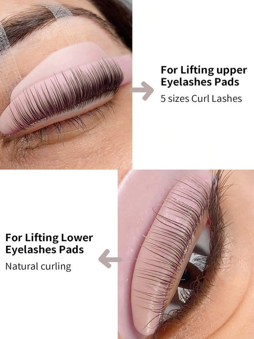 14Pcs 7 Sizes Lash Lift Rods,Lash Lift Shield For Eyelash Perming,Upper And Lower Lash Lift Pads For Salon And Home Use.