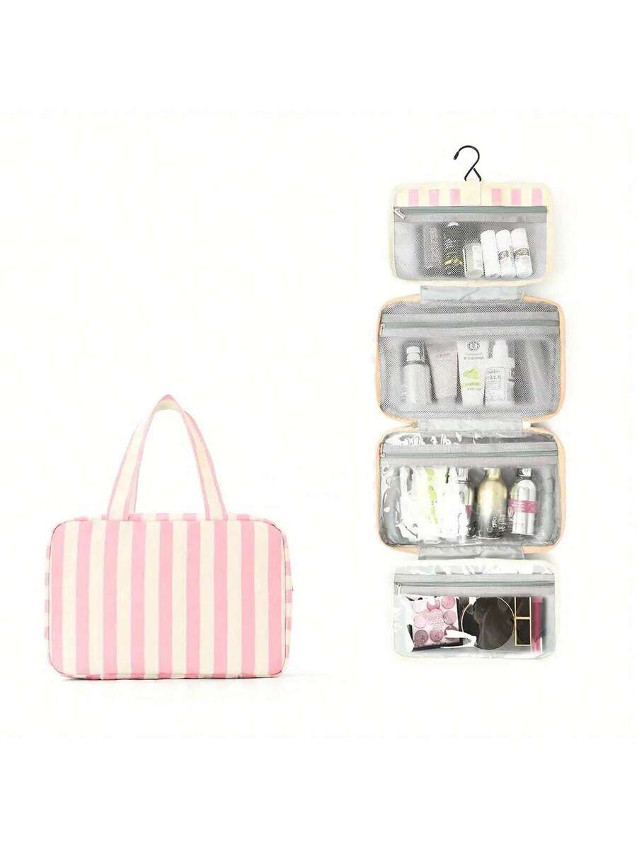 4-Fold Hanging Toiletry & Makeup Bag - 21 Patterns — product image 6