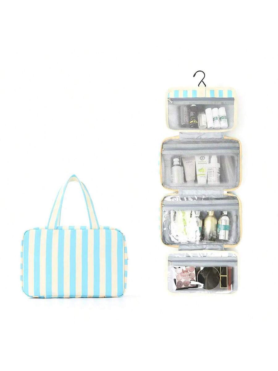 4-Fold Hanging Toiletry & Makeup Bag - 21 Patterns — product image 2