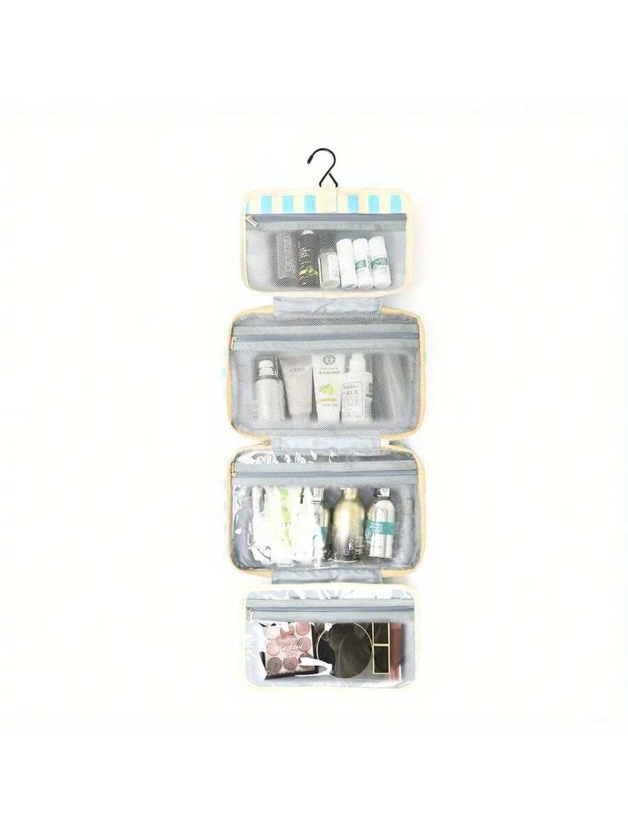 4-Fold Hanging Toiletry & Makeup Bag - 21 Patterns — product image 5