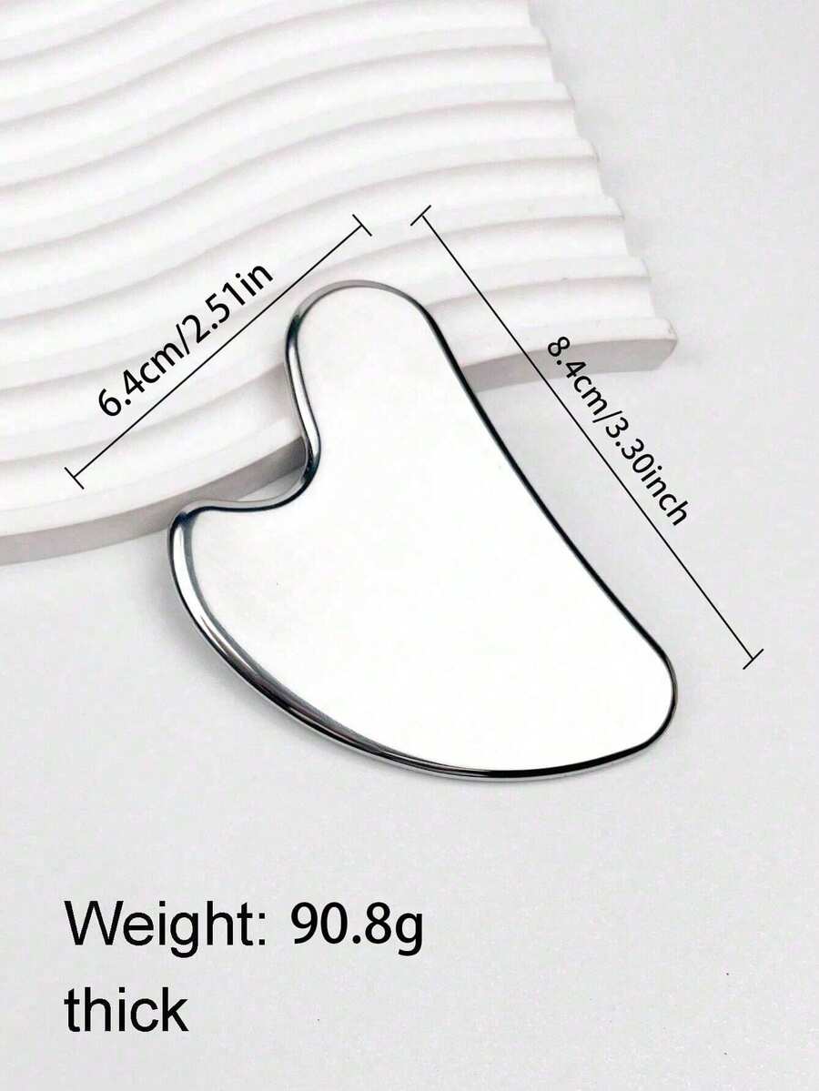 Heart-Shaped Stainless Steel Gua Sha Board Options — product image 6