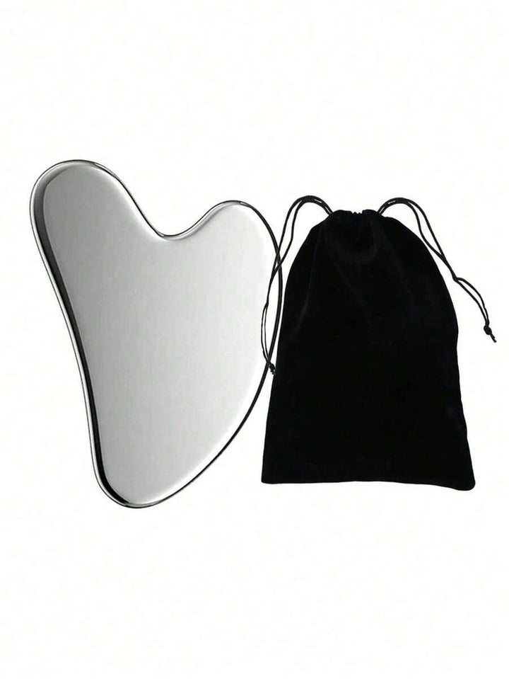 Heart-Shaped Stainless Steel Gua Sha Board Options