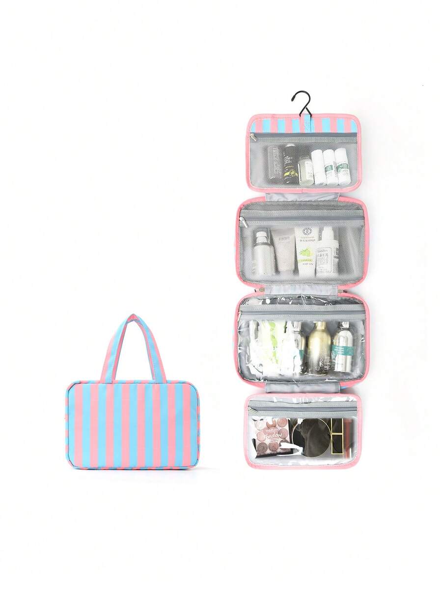 4-Fold Hanging Toiletry & Makeup Bag - 21 Patterns — product image 7