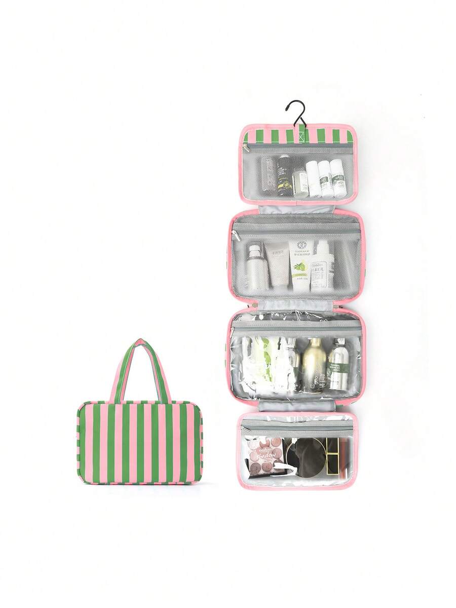 4-Fold Hanging Toiletry & Makeup Bag - 21 Patterns — product image 8