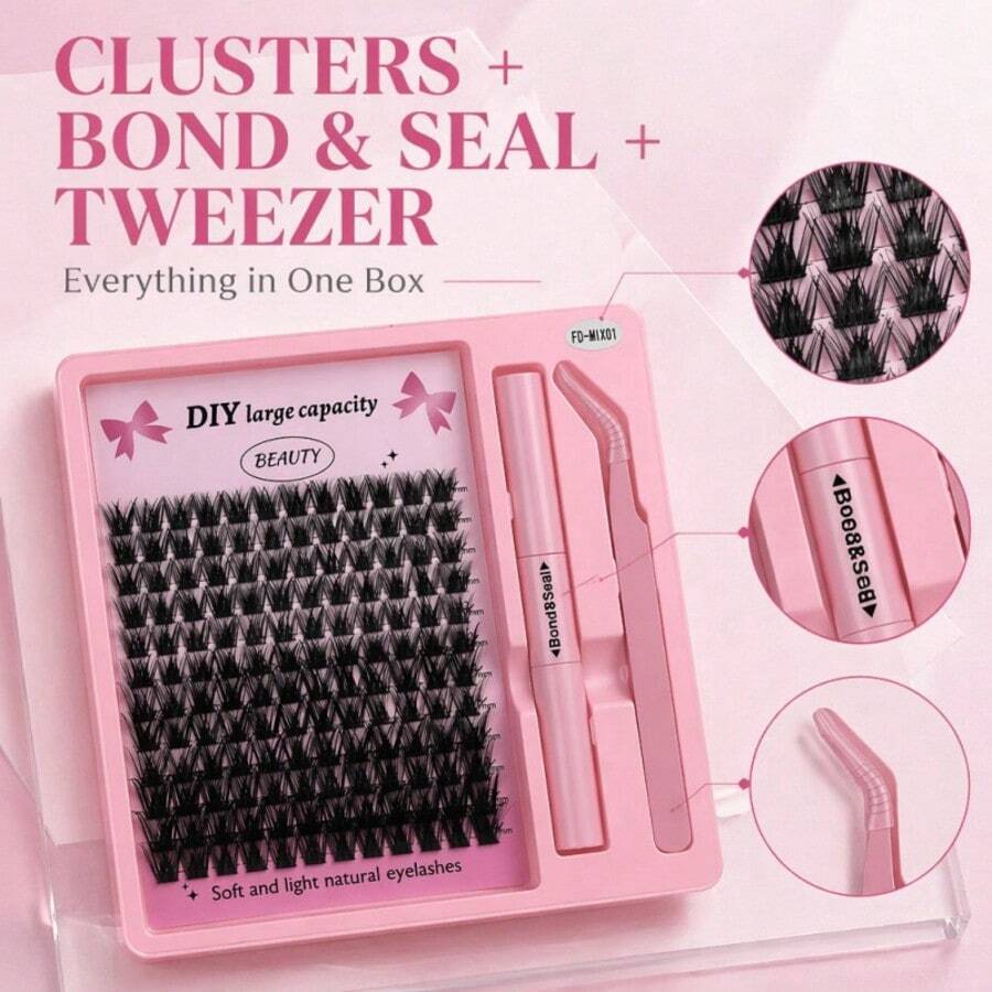 Lightweight False Lash Cluster Kit with Bond & Seal — product image 9